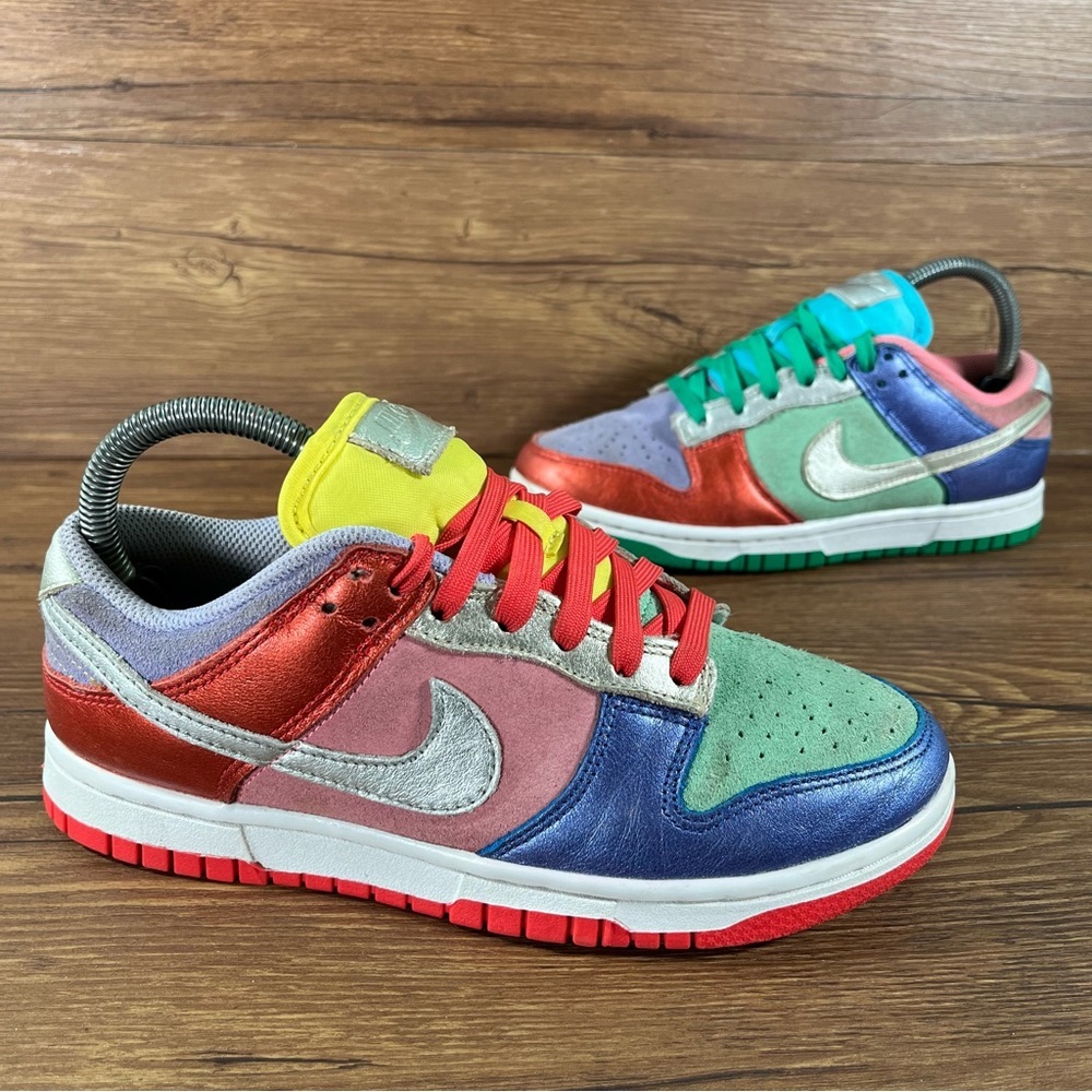 Nike Women's Colorful Sunset Pulse Dunk Sneakers